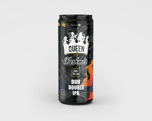 QUEEN OF KASHMIR - DOUBLE DDH IPA 8%