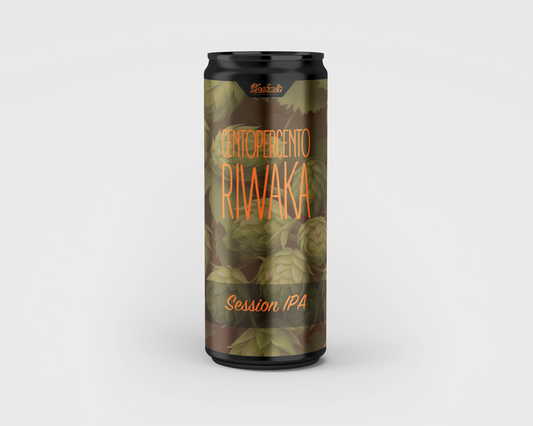CENTOPERCENTO RIWAKA - SESSION IPA 4,7%